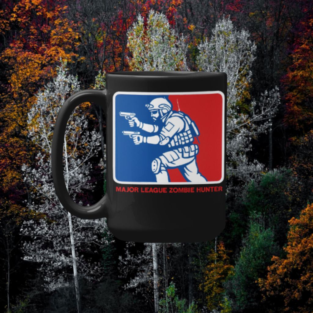 "Major League Zombie Hunter" Coffee Mug