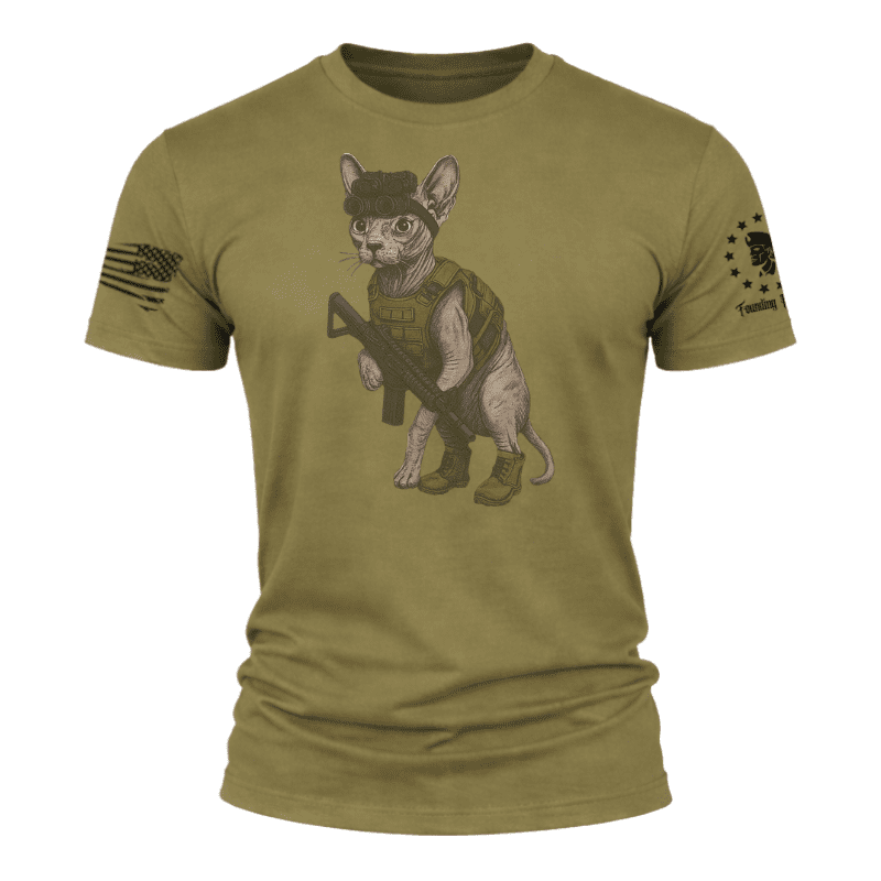 Cat with a gat (2)