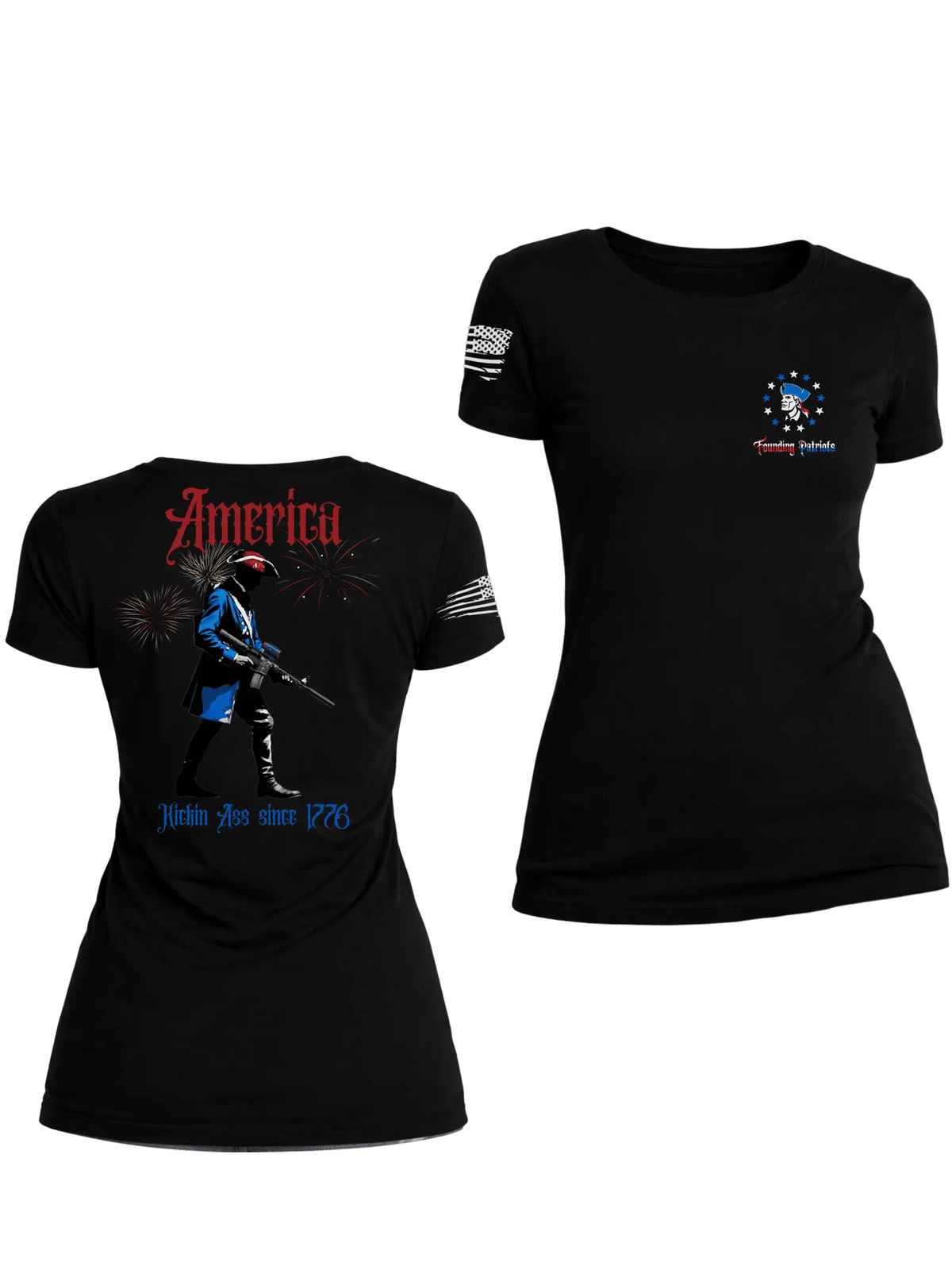 America 1776 female shirt