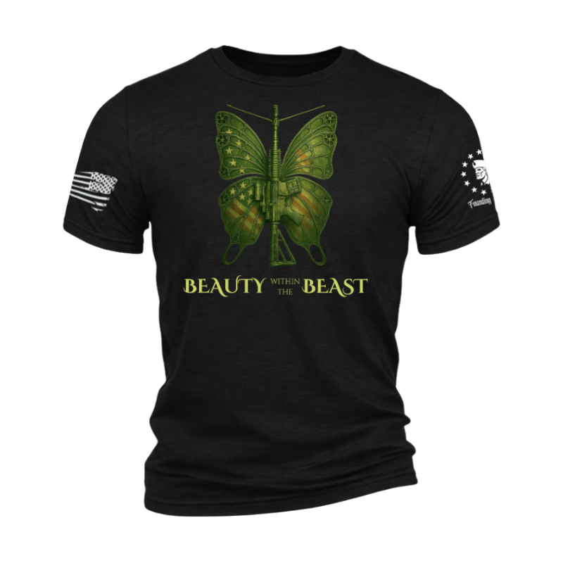 “Wings of Grace, Heart of Steel” T-Shirt