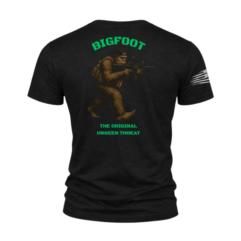 "Bigfoot...Original Unseen Threat" T-Shirt