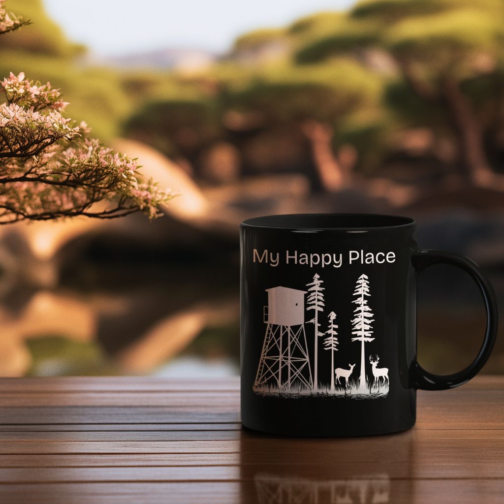 "My Happy Place" Coffee Mug