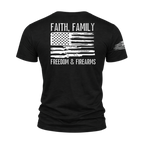 "Faith, Family, Freedom and Firearms" T-Shirt