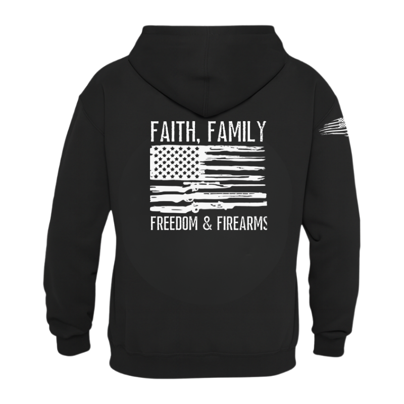 "Faith, Family, Freedom and Firearms" Hoodie