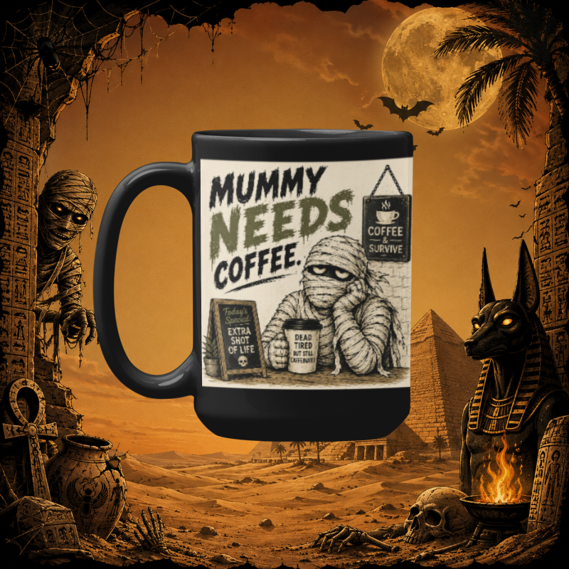 Mummy needs coffee